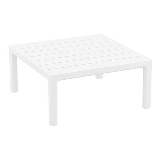 Εικόνα από PORTOFINO LOUNGE ΤΡΑΠΕΖΙ WHITE 70X70X33εκ. ΠΟΛ/ΝΙΟΥ