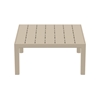 Εικόνα από PORTOFINO LOUNGE ΤΡΑΠΕΖΙ TAUPE 70X70X33εκ. ΠΟΛ/ΝΙΟΥ