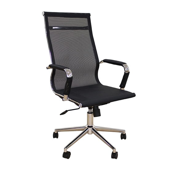 Εικόνα από A9954 ΜΑΥΡΟ PU/MESH ΠΟΛΥΘΡΟΝΑ ΓΡΑΦΕΙΟΥ 53X58X46-105/55-115εκ.