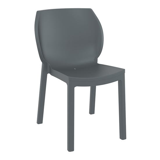 Εικόνα από NORA DARK GREY ΚΑΡΕΚΛΑ ΠΟΛ/ΝΙΟΥ 51X59X80εκ.