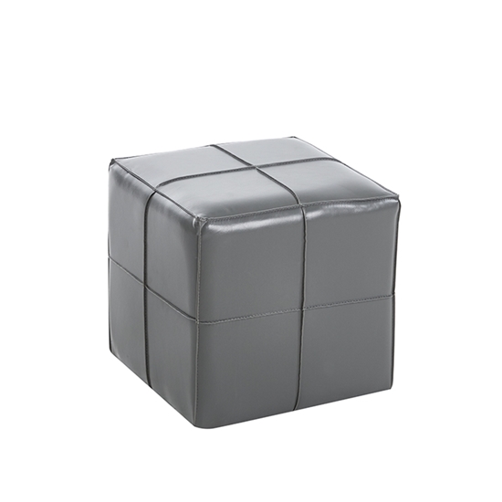 Εικόνα από ENZO GREY PU ΣΚΑΜΠΟ 31X31X31εκ.