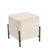 Εικόνα από BELLA/S ΣΚΑΜΠΟ BEIGE VELVET ΥΦΑΣΜΑ 36X36Χ38εκ.