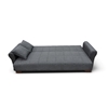 Εικόνα από VAVEL DARK GREY ΥΦΑΣΜΑ 3ΘΕΣΙΟΣ ΚΑΝΑΠΕΣ/ΚΡΕΒΑΤΙ ΜΕ ΑΠΟΘ.ΧΩΡΟ 216X85X80εκ.
