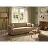 Εικόνα από VAVEL LIGHT BROWN ΥΦΑΣΜΑ 3ΘΕΣΙΟΣ ΚΑΝΑΠΕΣ/ΚΡΕΒΑΤΙ ΜΕ ΑΠΟΘ.ΧΩΡΟ 216X85X80εκ.
