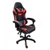 Εικόνα από A9937 ΜΑΥΡΟ/ΚΟΚΚΙΝΟ PVC ΠΟΛΥΘΡΟΝΑ GAMING/ΜΕ ΥΠΟΠΟΔΙΟ 64X59X43-112/53-125εκ.