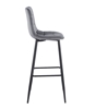Εικόνα από NORA GREY VELVET ΥΦΑΣΜΑ 75εκ. ΣΚΑΜΠΟ ΜΕΤΑΛΛΙΚΟ 45X42X75-110εκ.