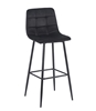 Εικόνα από NORA BLACK VELVET ΥΦΑΣΜΑ 75εκ. ΣΚΑΜΠΟ ΜΕΤΑΛΛΙΚΟ 45X42X75-110εκ.