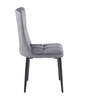 Εικόνα από SELIN GREY VELVET ΥΦΑΣΜΑ ΚΑΡΕΚΛΑ ΜΕΤΑΛΛΙΚΗ 46X54X91εκ.