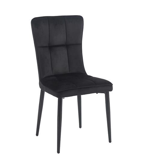 Εικόνα από SELIN BLACK VELVET ΥΦΑΣΜΑ ΚΑΡΕΚΛΑ ΜΕΤΑΛΛΙΚΗ 46X54X91εκ.