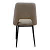 Εικόνα από MADISON CAPPUCCINO VELVET ΥΦΑΣΜΑ ΚΑΡΕΚΛΑ ΜΕΤΑΛΛΙΚΗ 45X54X83εκ.