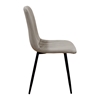 Εικόνα από DORA CAPPUCCINO VELVET ΥΦΑΣΜΑ ΚΑΡΕΚΛΑ ΜΕΤΑΛΛΙΚΗ 45X53X86εκ.
