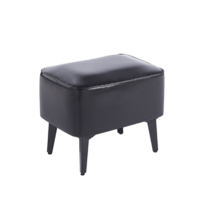 Εικόνα της SAMI BLACK PU ΣΚΑΜΠΟ 40X30X34εκ.
