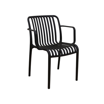 Εικόνα της PARMA-S BLACK ΠΟΛΥΘΡΟΝΑ ΠΟΛ/ΝΙΟΥ 56X56X79εκ.