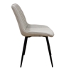 Εικόνα από ALESIA L. BEIGE ΥΦΑΣΜΑ ΚΑΡΕΚΛΑ ΜΕΤΑΛΛΙΚΗ 50X59X86εκ.