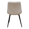 Εικόνα από ALESIA L. BEIGE ΥΦΑΣΜΑ ΚΑΡΕΚΛΑ ΜΕΤΑΛΛΙΚΗ 50X59X86εκ.