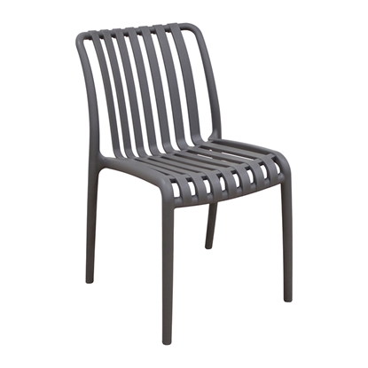 Εικόνα της PARMA DARK GREY ΚΑΡΕΚΛΑ ΠΟΛ/ΝΙΟΥ 46X59X80εκ.